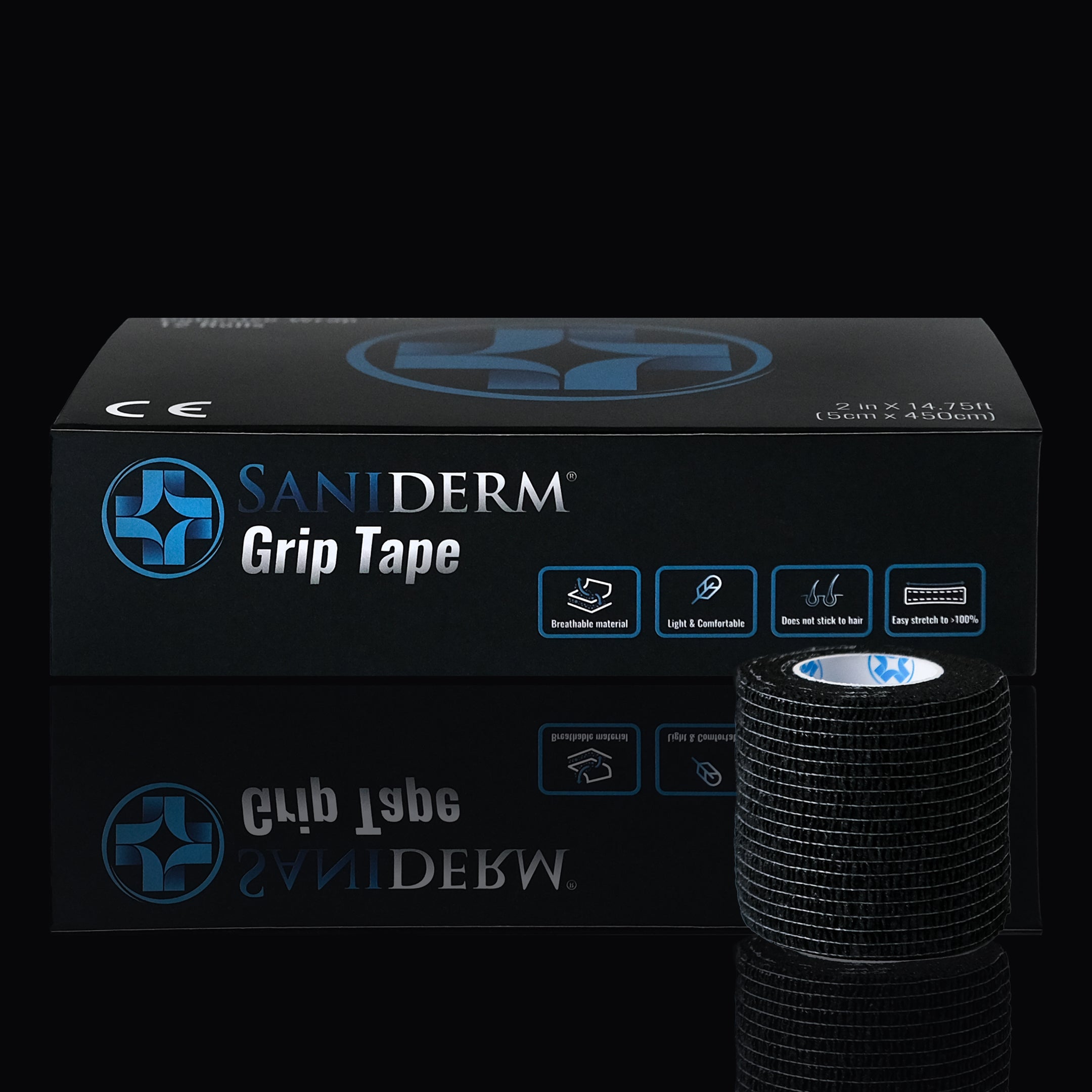 Tattoo Grip Tape (12 Count Box) Saniderm Tattoo Aftercare 